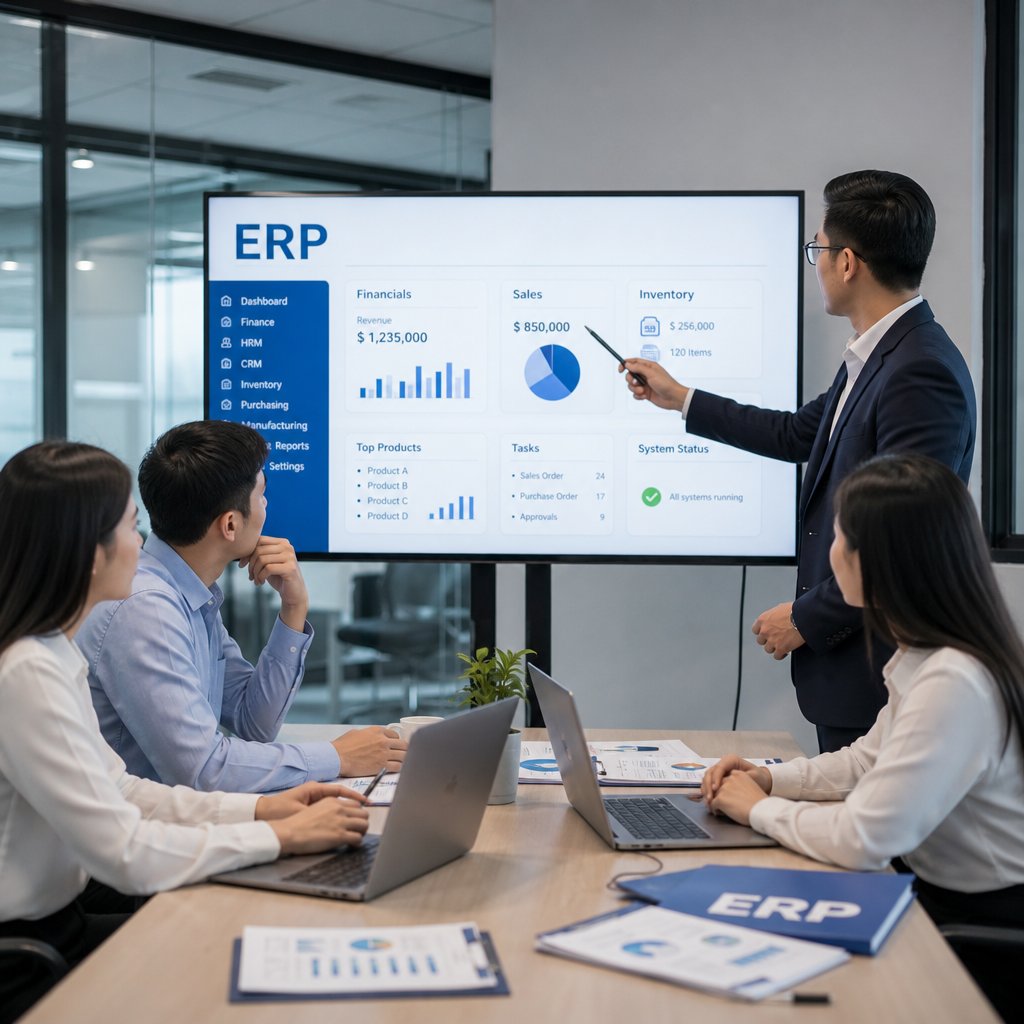 Công ty cung cấp phần mềm ERP Các tính năng cần có và cách lựa chọn phù hợp