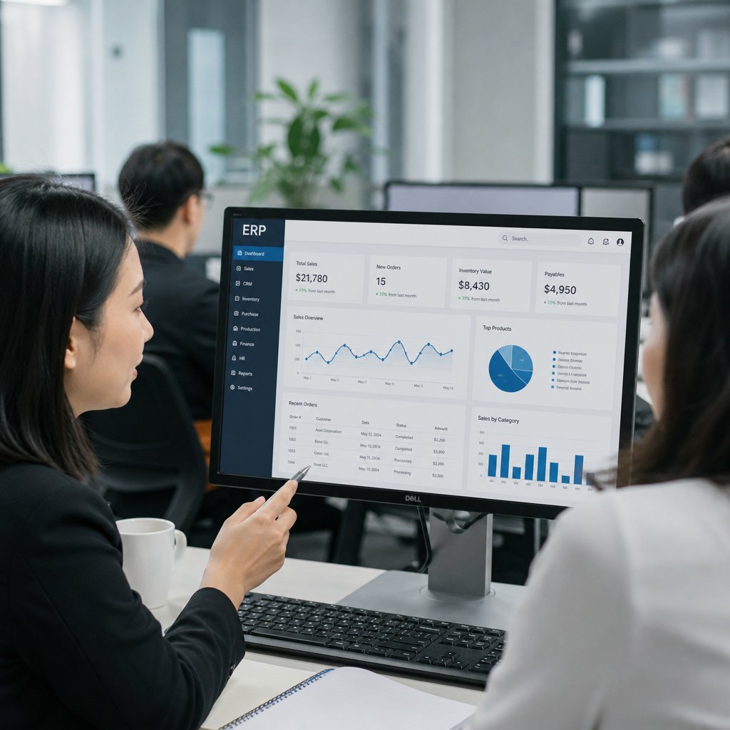 Công ty cung cấp phần mềm ERP Các tính năng cần có và cách lựa chọn phù hợp