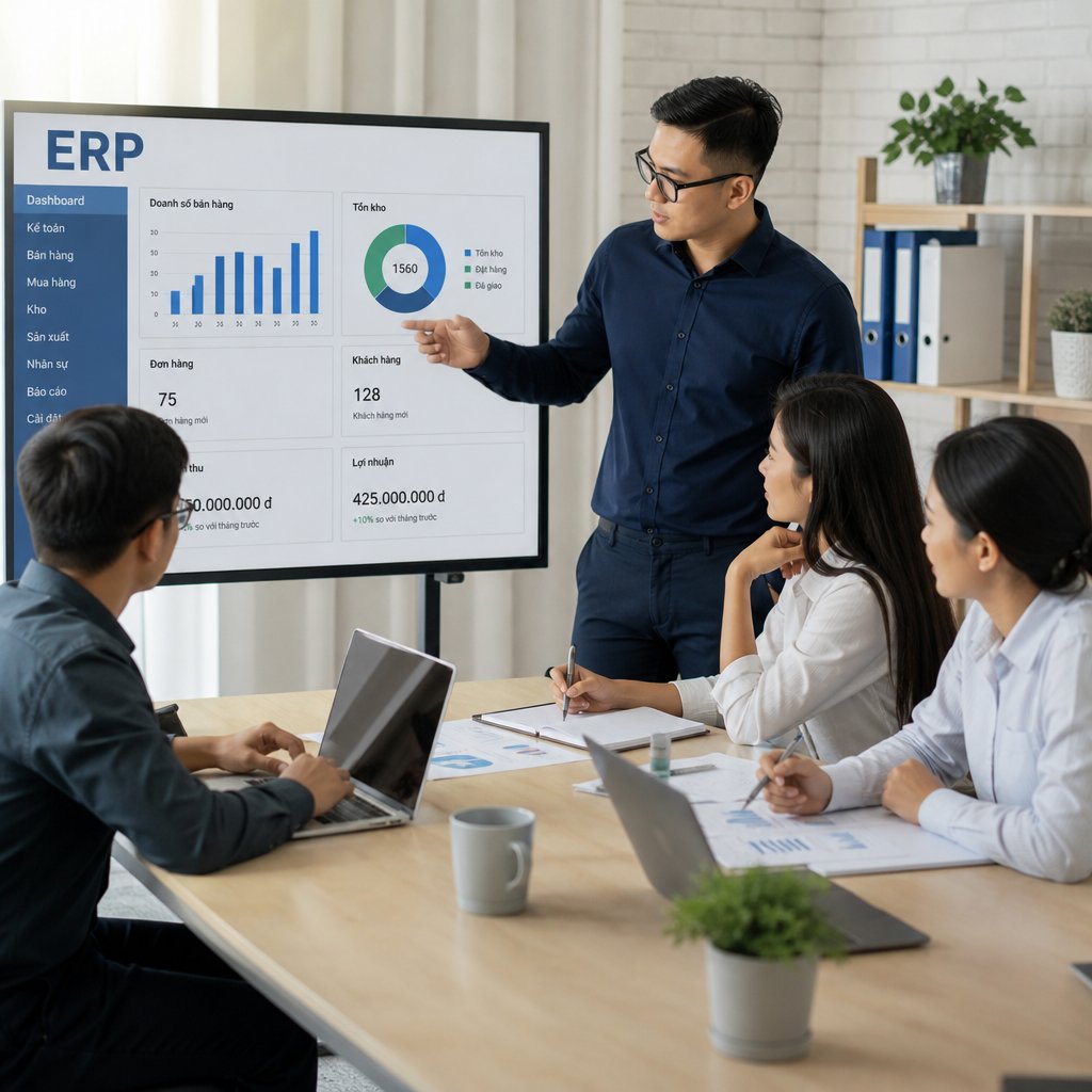 Phân tích ERP cho doanh nghiệp nhỏ Vai trò và cách triển khai hiệu quả