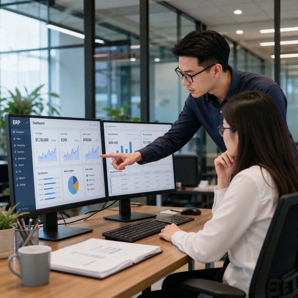 Hướng dẫn sử dụng ERP hiệu quả trong hoạt động quản trị doanh nghiệp