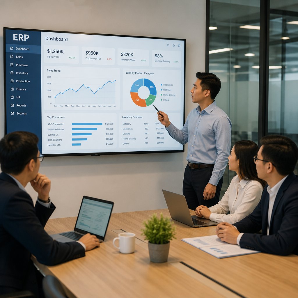 Hệ thống quản trị ERP hiệu quả Quy trình công cụ và kinh nghiệm thực tế