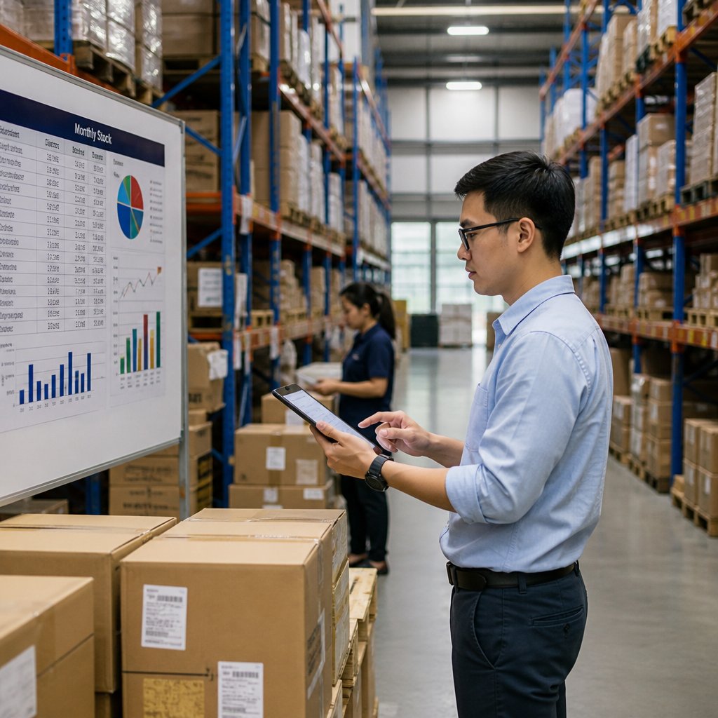 Tối ưu vận hành doanh nghiệp với kiểm soát hàng tồn kho