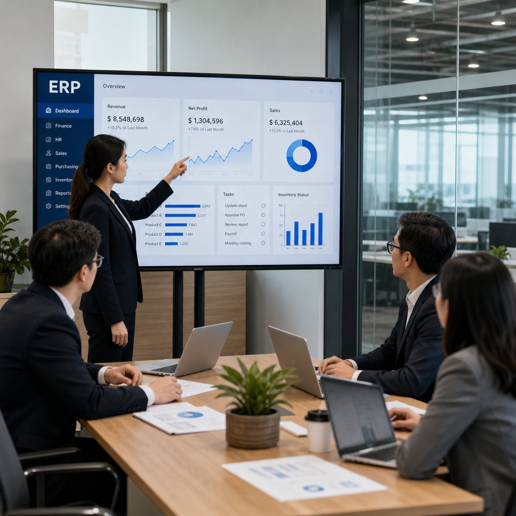Lợi ích của ERP đối với doanh nghiệp mang lại lợi ích gì Góc nhìn thực tế cho doanh nghiệp