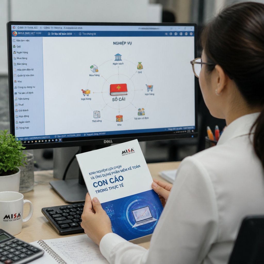 Kinh nghiệm lựa chọn và ứng dụng phần mềm kế toán con cáo trong thực tế