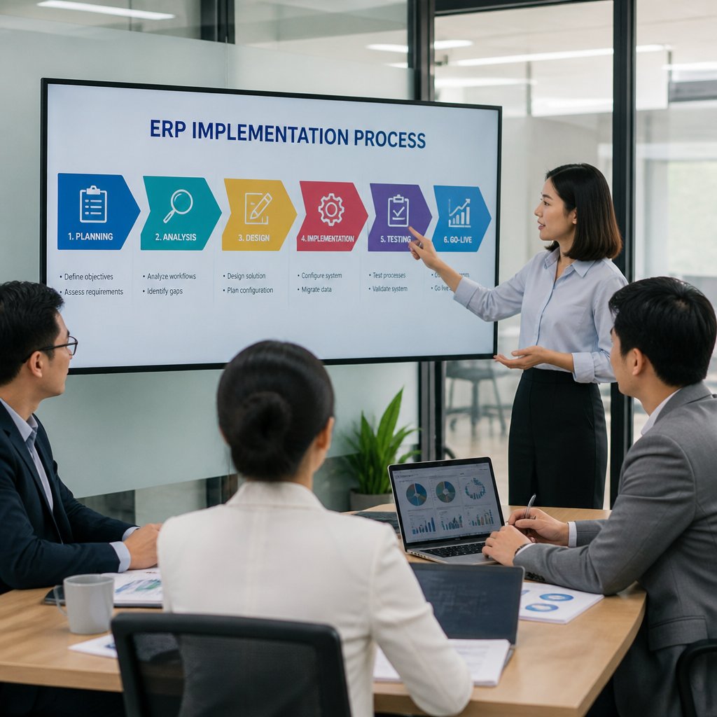 Cẩm nang quy trình triển khai ERP dành cho doanh nghiệp