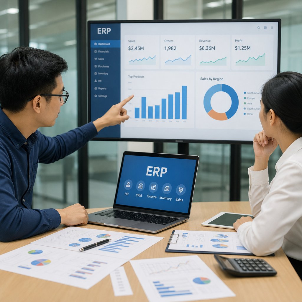Giải pháp tài liệu ERP Cách tối ưu quy trình và nâng cao hiệu suất