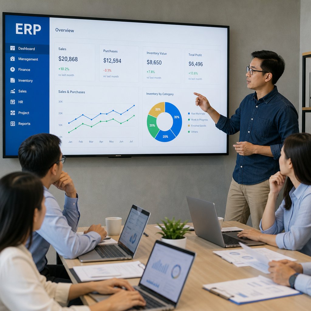 Giải pháp tài liệu ERP Cách tối ưu quy trình và nâng cao hiệu suất