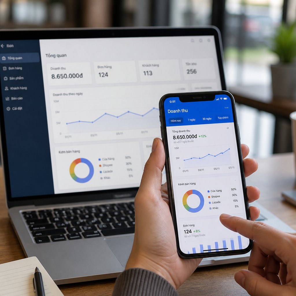 Kinh nghiệm lựa chọn và ứng dụng app thống kê doanh thu trong thực tế
