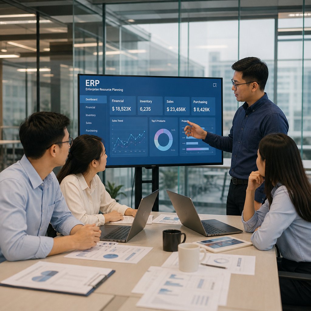 Chức năng ERP mang lại lợi ích gì Góc nhìn thực tế cho doanh nghiệp