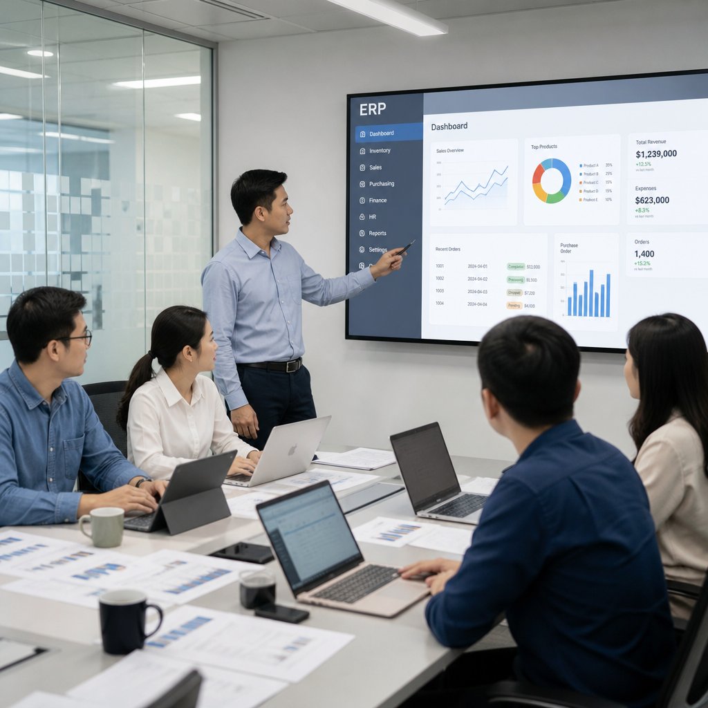 Các doanh nghiệp ứng dụng ERP thành công Các tính năng cần có và cách lựa chọn phù hợp