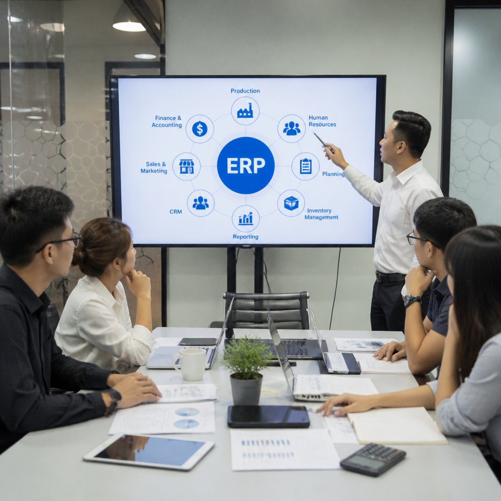 Kinh nghiệm lựa chọn và ứng dụng các phân hệ ERP trong thực tế