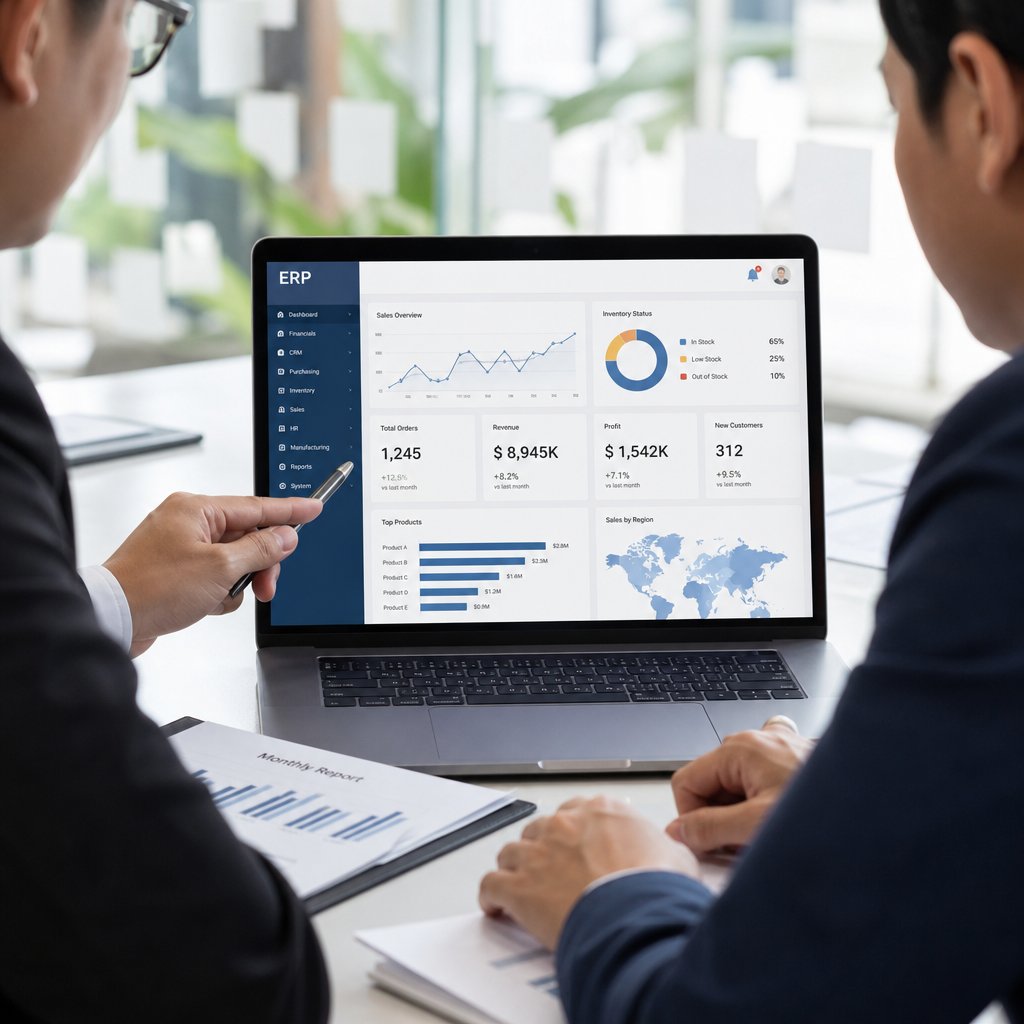 Công cụ ERP Các tính năng cần có và cách lựa chọn phù hợp