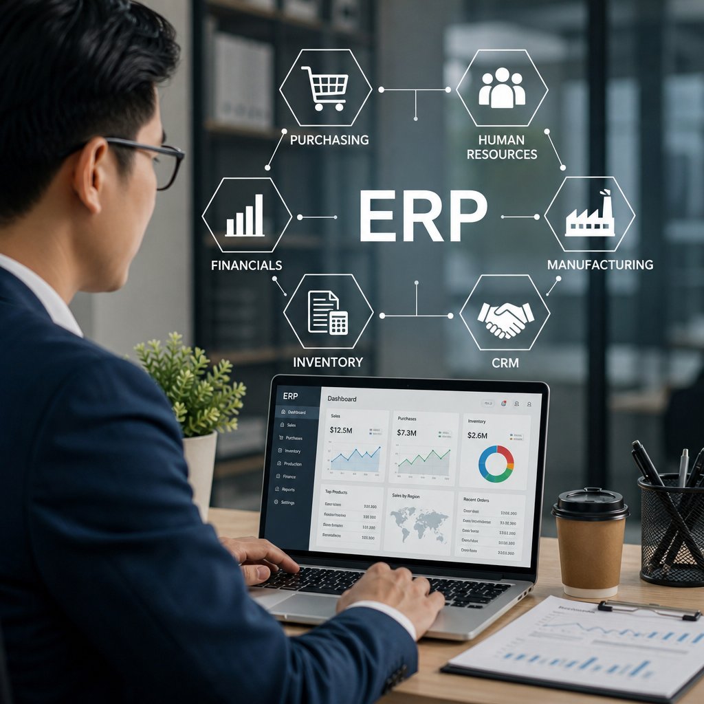 Công cụ ERP Các tính năng cần có và cách lựa chọn phù hợp