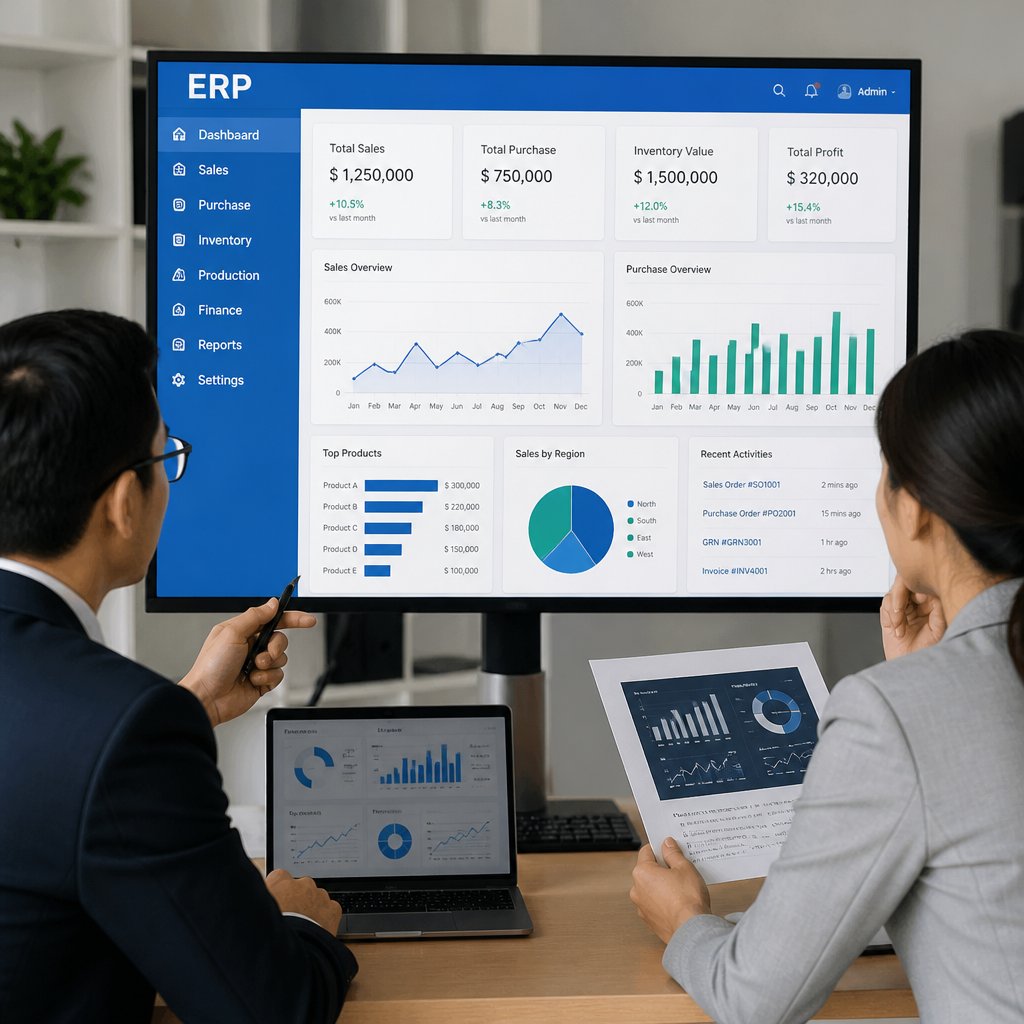 Tìm hiểu dịch vụ ERP Khái niệm và cách ứng dụng hiệu quả trong thực tế