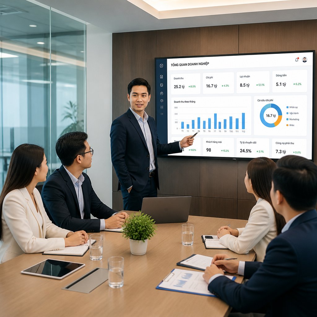 Tối ưu vận hành doanh nghiệp với giải pháp quản trị doanh nghiệp