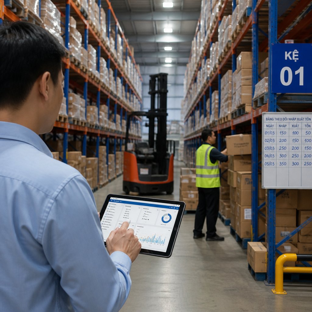 Giải pháp quản trị hàng tồn kho Giải pháp cải thiện quy trình và nâng cao hiệu quả