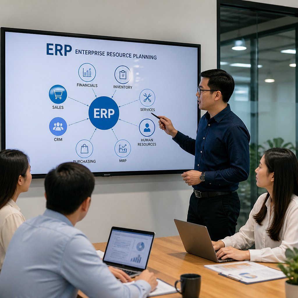 Tìm hiểu giới thiệu về ERP từ cơ bản đến ứng dụng thực tế