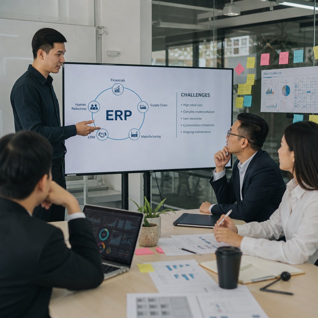 Hạn chế của ERP mang lại lợi ích gì Góc nhìn thực tế cho doanh nghiệp