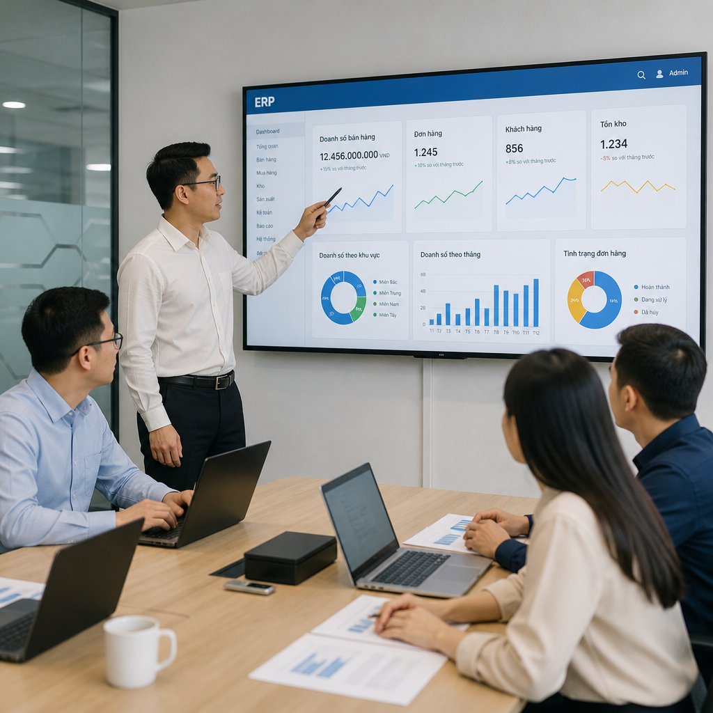 Kinh nghiệm lựa chọn và ứng dụng hệ thống ERP trong doanh nghiệp trong thực tế