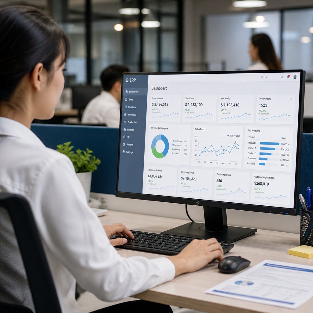 Tối ưu vận hành doanh nghiệp với hệ thống quản lý doanh nghiệp ERP