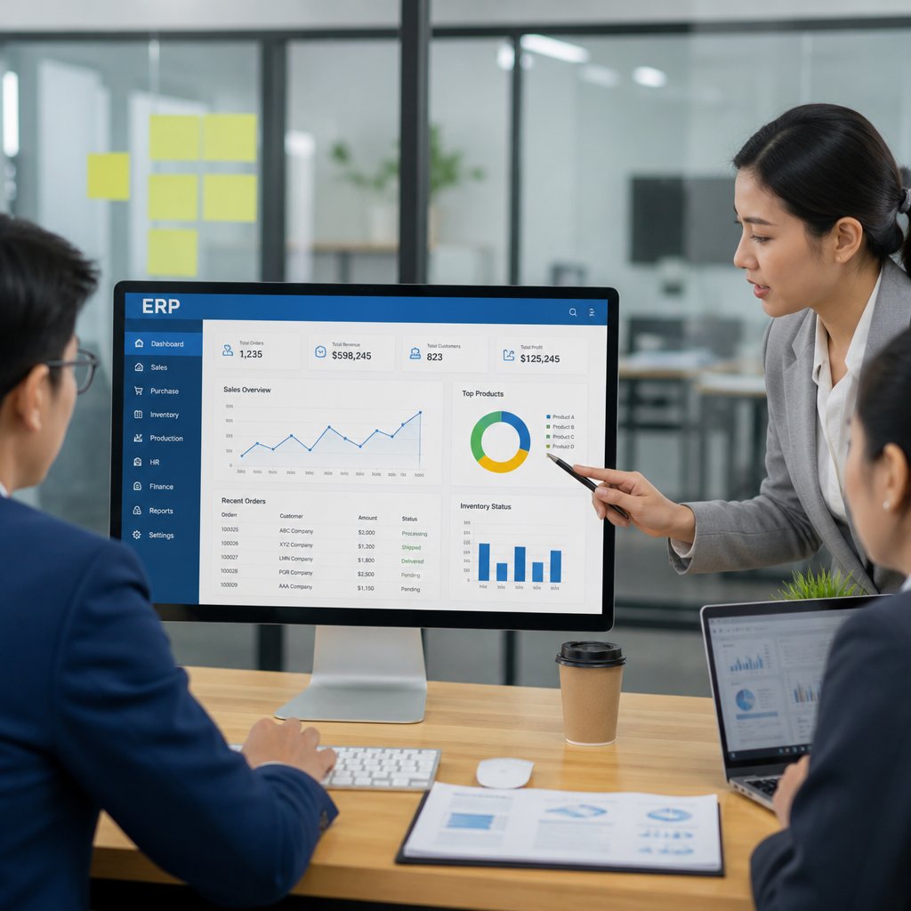 Cách ứng dụng hệ thống quản trị nguồn lực doanh nghiệp ERP để kiểm soát công việc tốt hơn