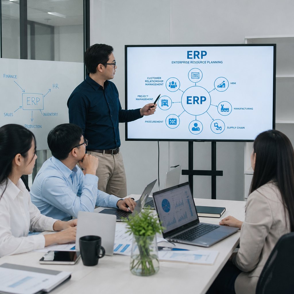 Phân tích hệ thống thông tin ERP Vai trò và cách triển khai hiệu quả