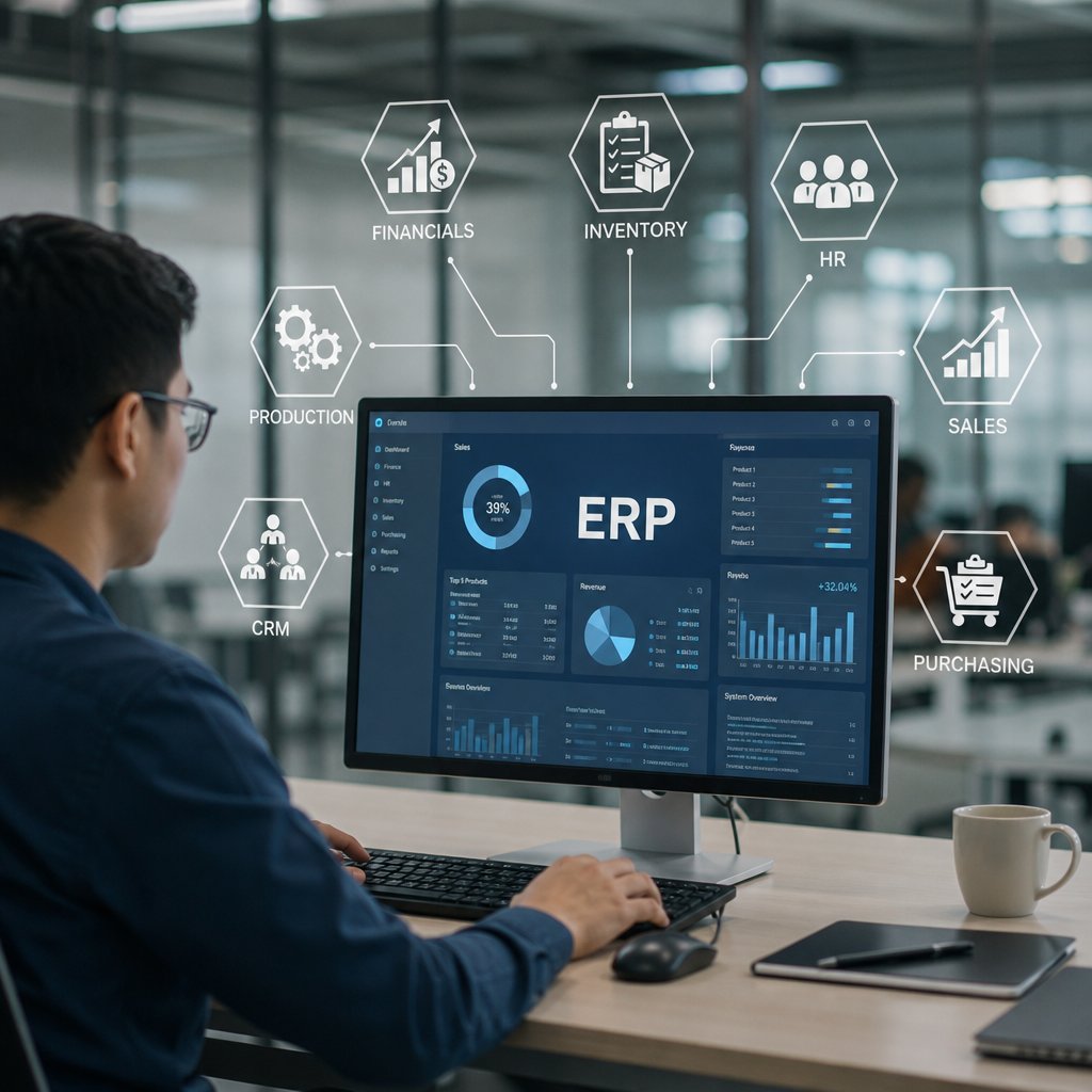 Phân tích hệ thống thông tin ERP Vai trò và cách triển khai hiệu quả