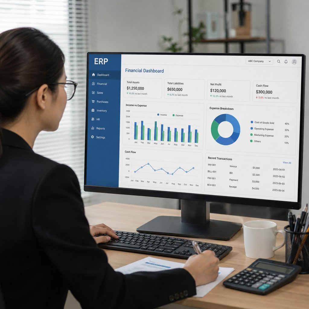 Kế toán trong ERP Các tính năng cần có và cách lựa chọn phù hợp