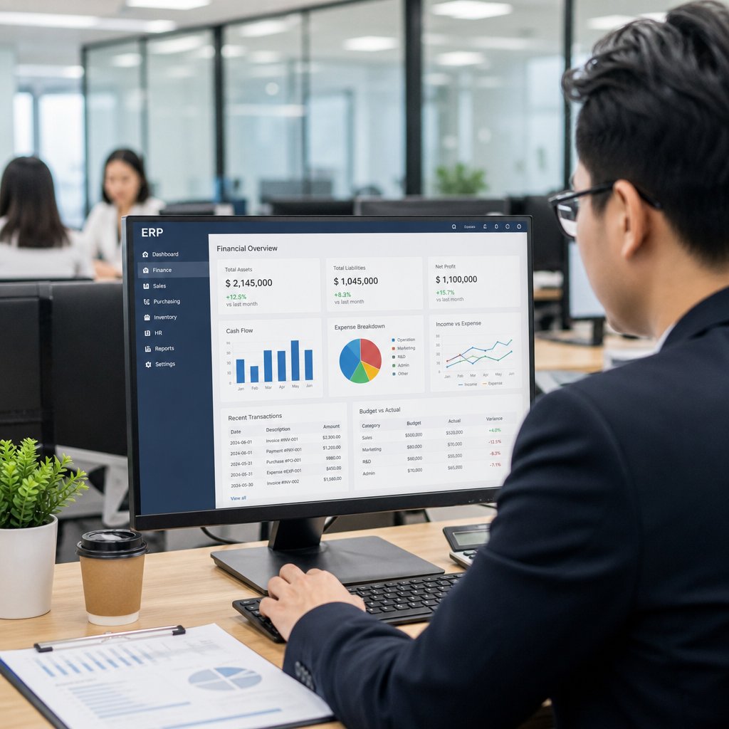 Kế toán trong ERP Các tính năng cần có và cách lựa chọn phù hợp