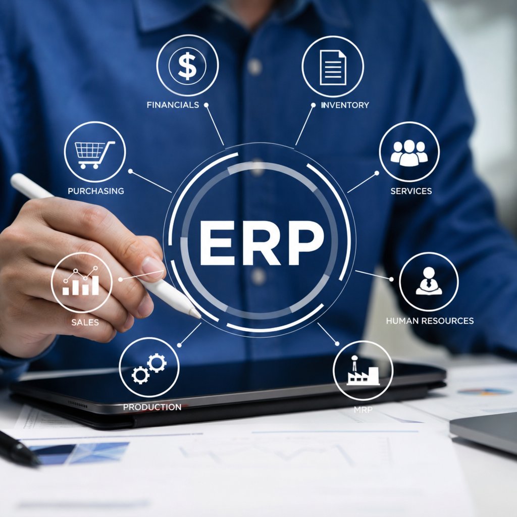 Lịch sử hình thành ERP Khái niệm vai trò và cách ứng dụng