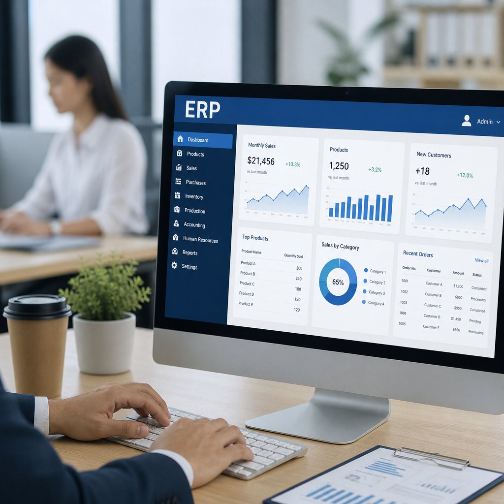 Lịch sử hình thành ERP Khái niệm vai trò và cách ứng dụng