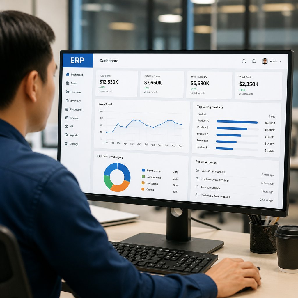 Phân tích lợi ích của hệ thống ERP Đặc điểm lợi ích và khả năng ứng dụng