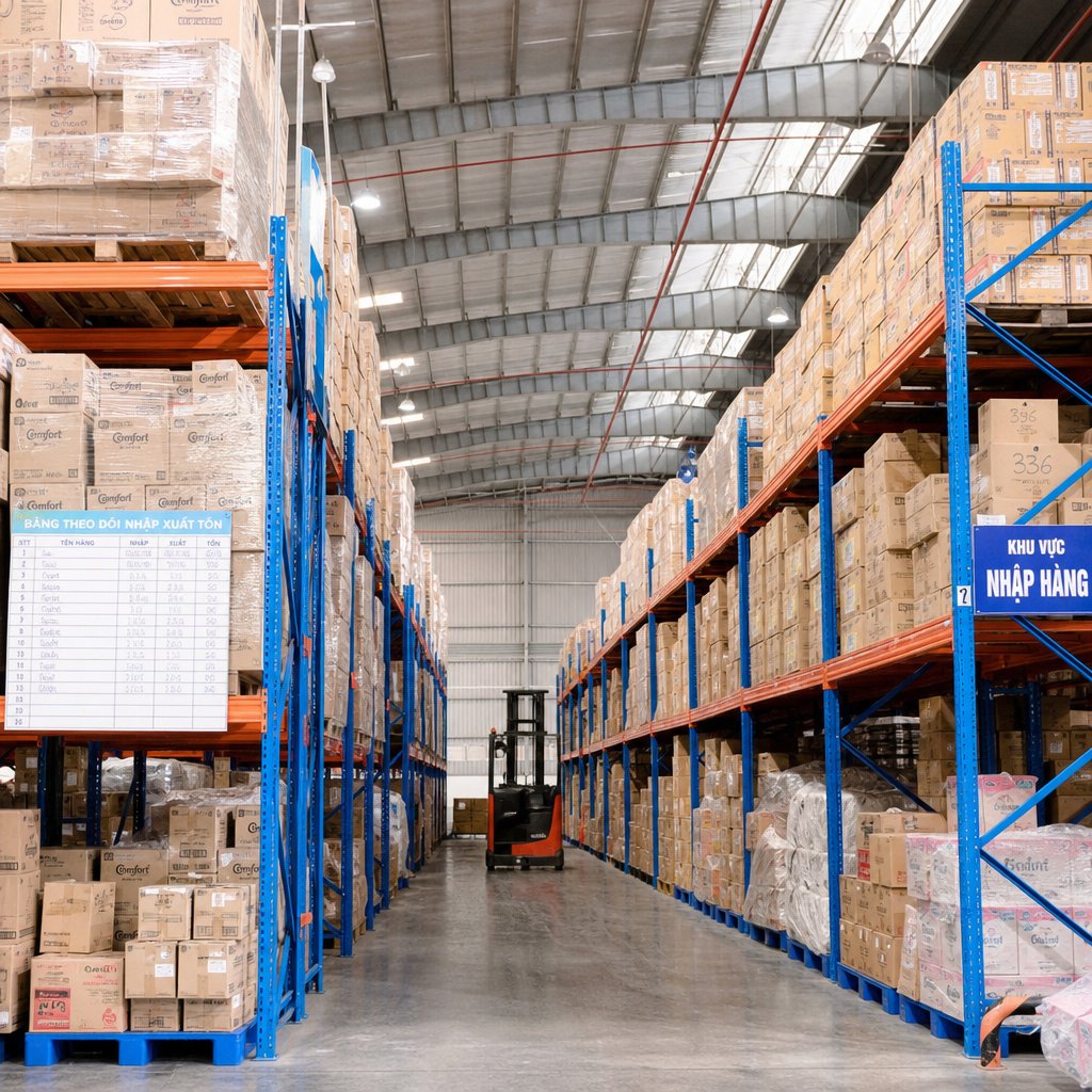 Phân tích mô hình kho hàng truyền thống Vai trò và cách triển khai hiệu quả