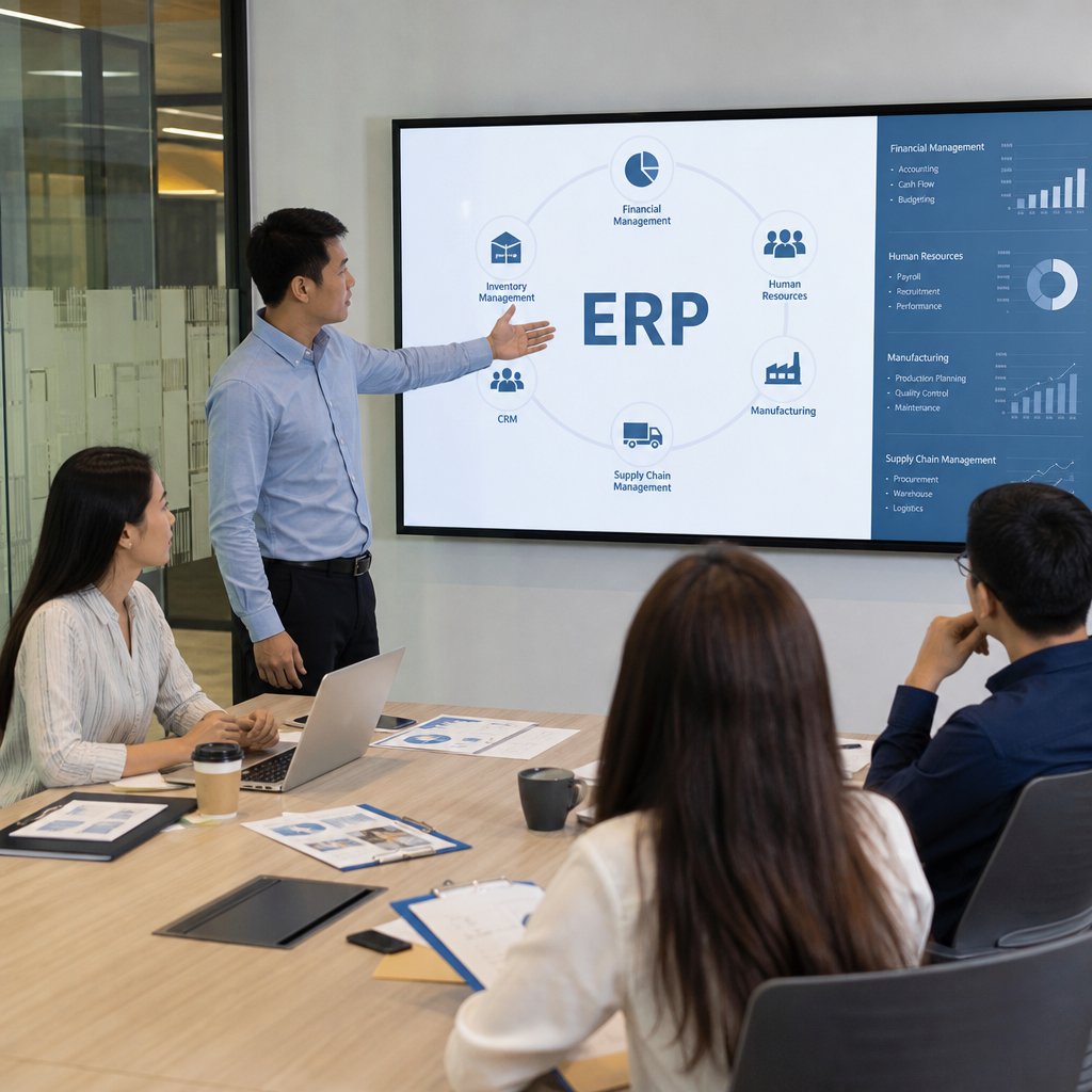 Nghiệp vụ ERP Các tính năng cần có và cách lựa chọn phù hợp