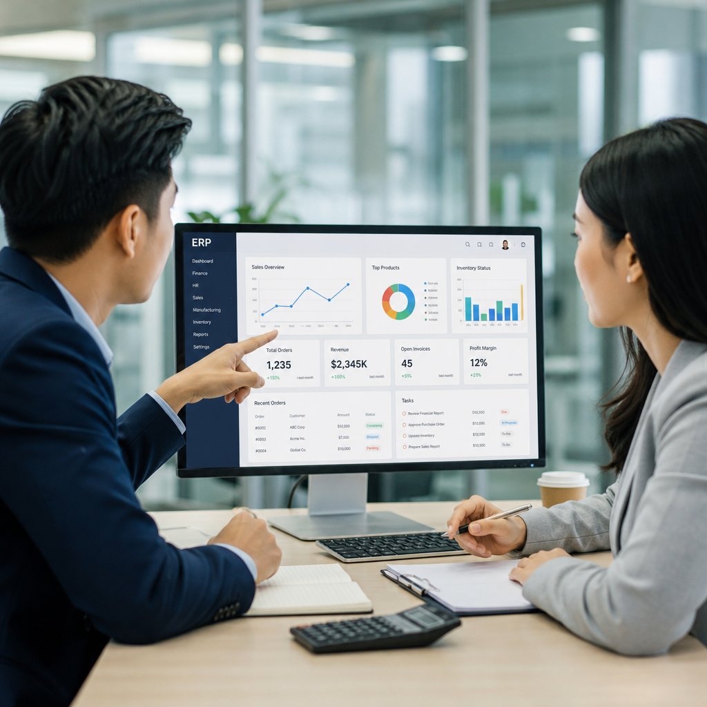 Nghiệp vụ ERP Các tính năng cần có và cách lựa chọn phù hợp
