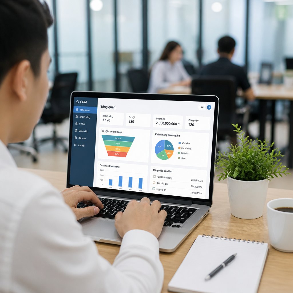 Phần mềm quản lý khách hàng miễn phí phù hợp với nhu cầu doanh nghiệp