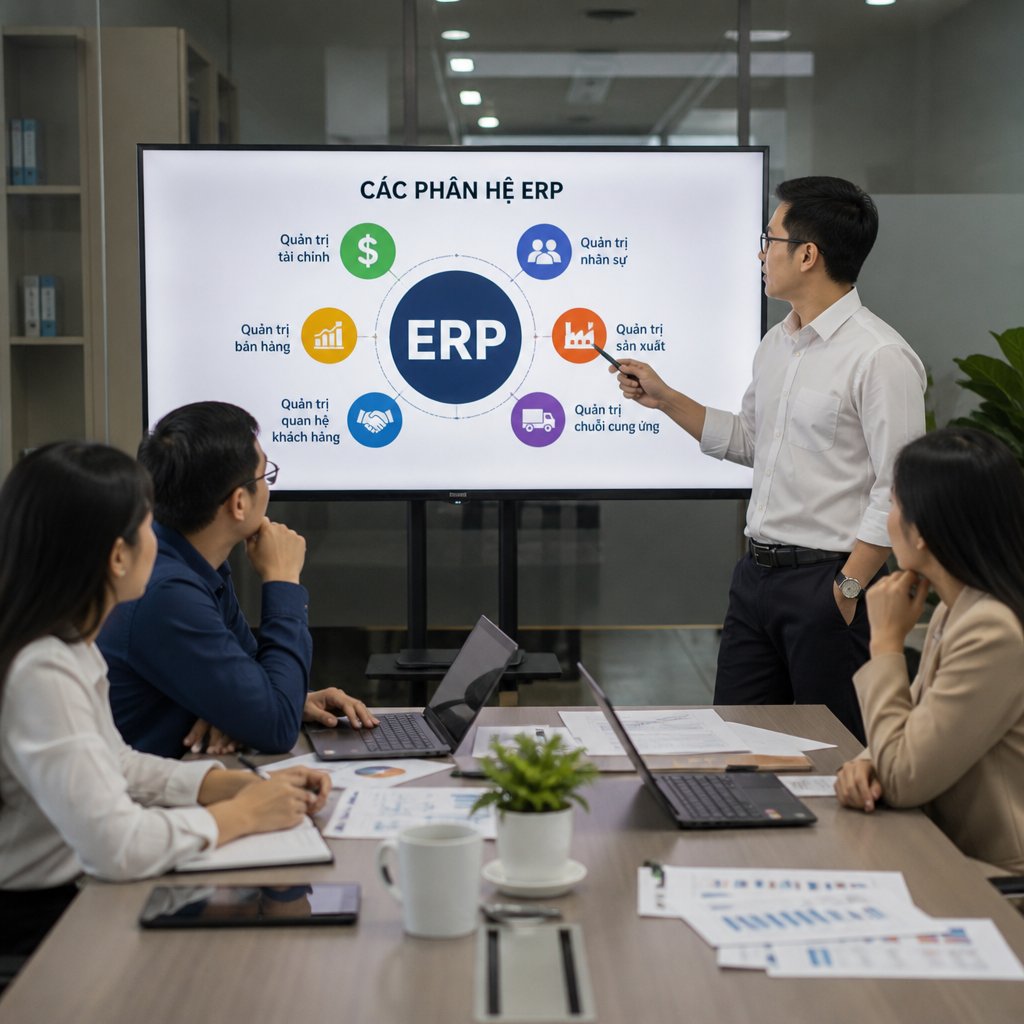 Kinh nghiệm lựa chọn và ứng dụng phân hệ ERP trong thực tế