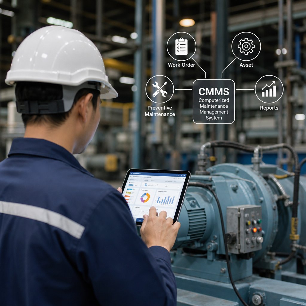 Tối ưu vận hành doanh nghiệp với phần mềm bảo trì CMMS