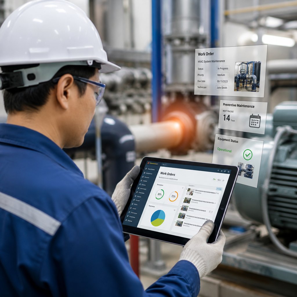 Phần mềm bảo trì thiết bị Giải pháp cải thiện quy trình và nâng cao hiệu quả