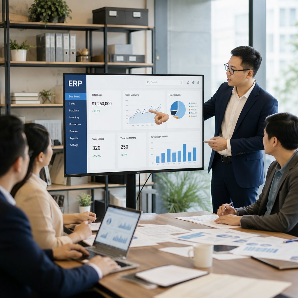 Phần mềm ERP cho doanh nghiệp nhỏ Các tính năng cần có và cách lựa chọn phù hợp
