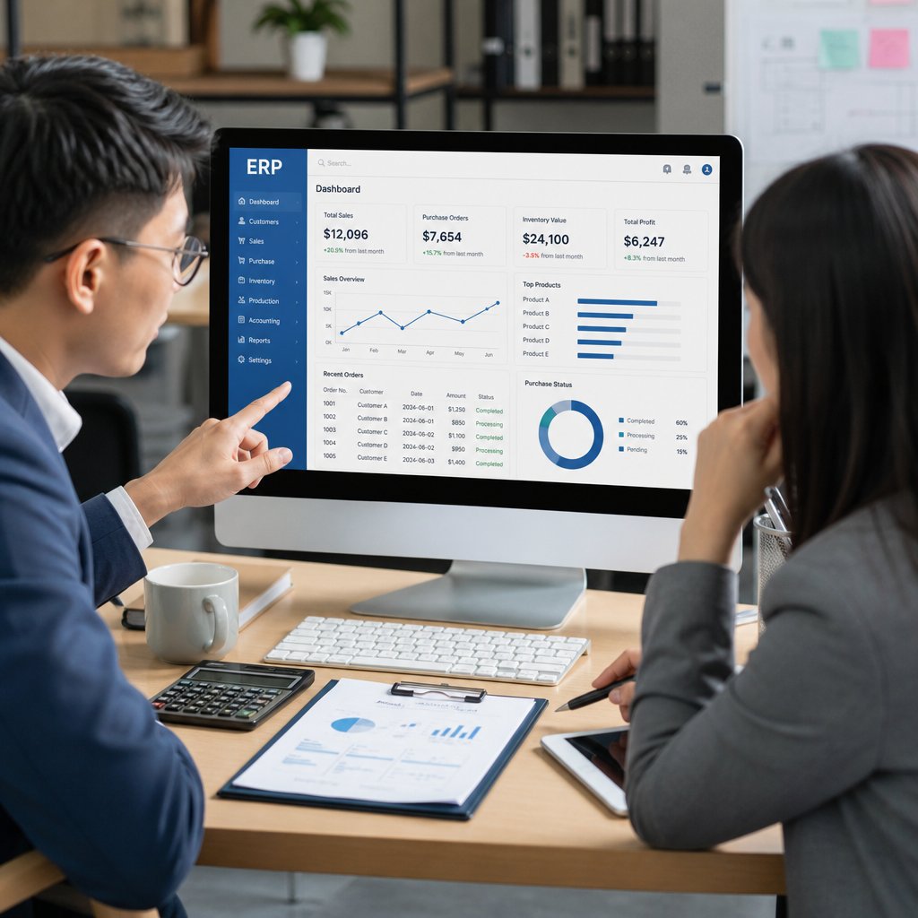 Phần mềm ERP cho doanh nghiệp nhỏ Các tính năng cần có và cách lựa chọn phù hợp