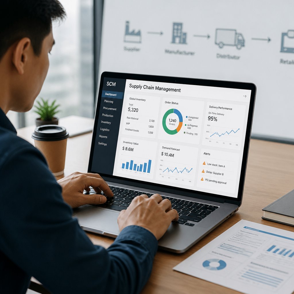 Cách ứng dụng phần mềm quản lý chuỗi cung ứng SCM để kiểm soát công việc tốt hơn