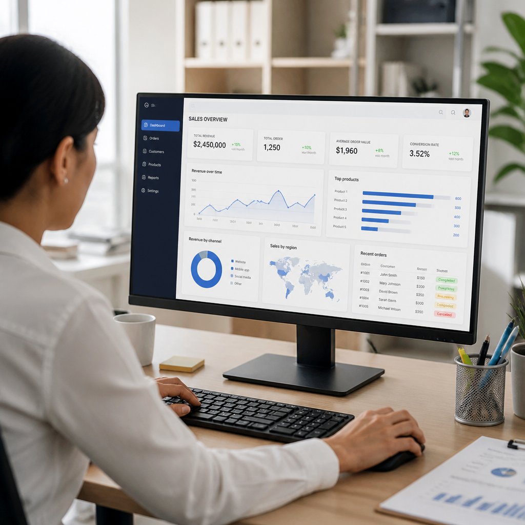 Phần mềm quản lý doanh số bán hàng Giải pháp cải thiện quy trình và nâng cao hiệu quả
