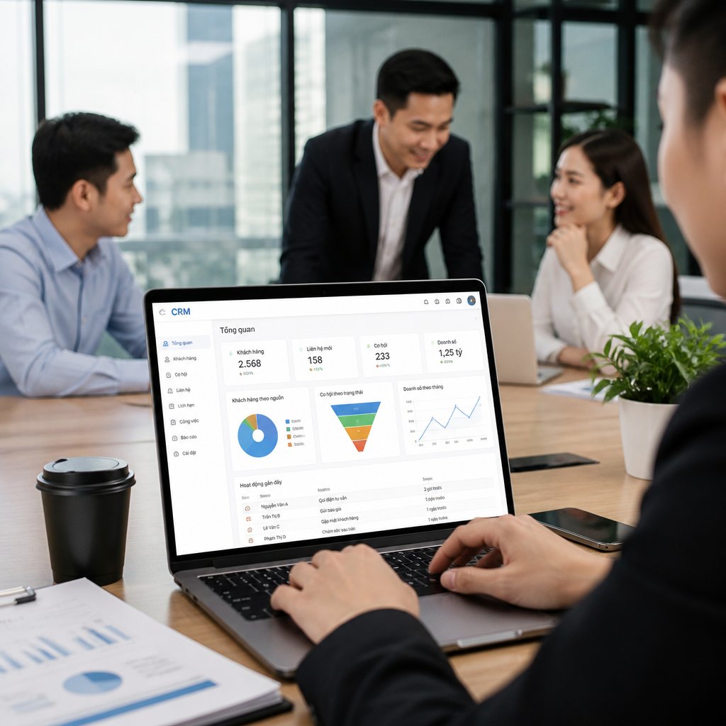 Tối ưu vận hành doanh nghiệp với phần mềm quản lý khách hàng online