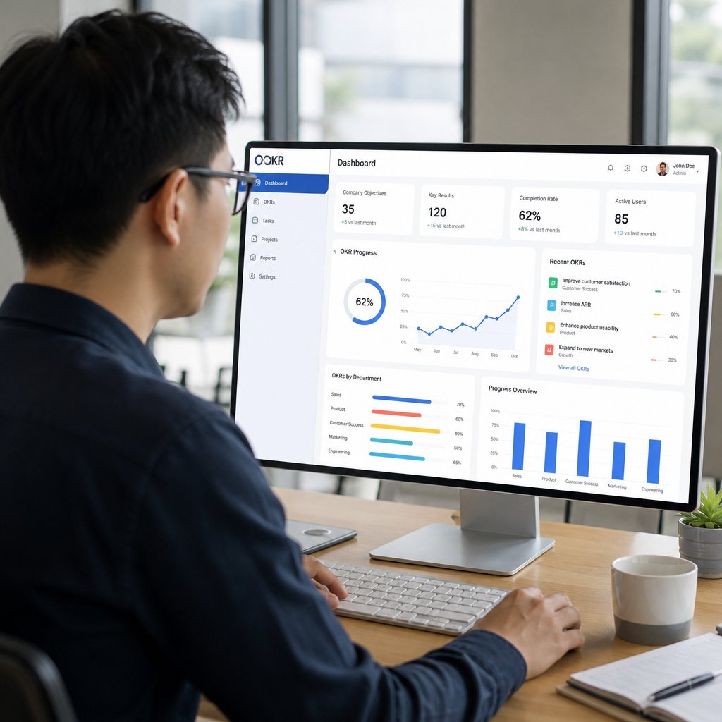 Phần mềm quản lý OKR Giải pháp cải thiện quy trình và nâng cao hiệu quả