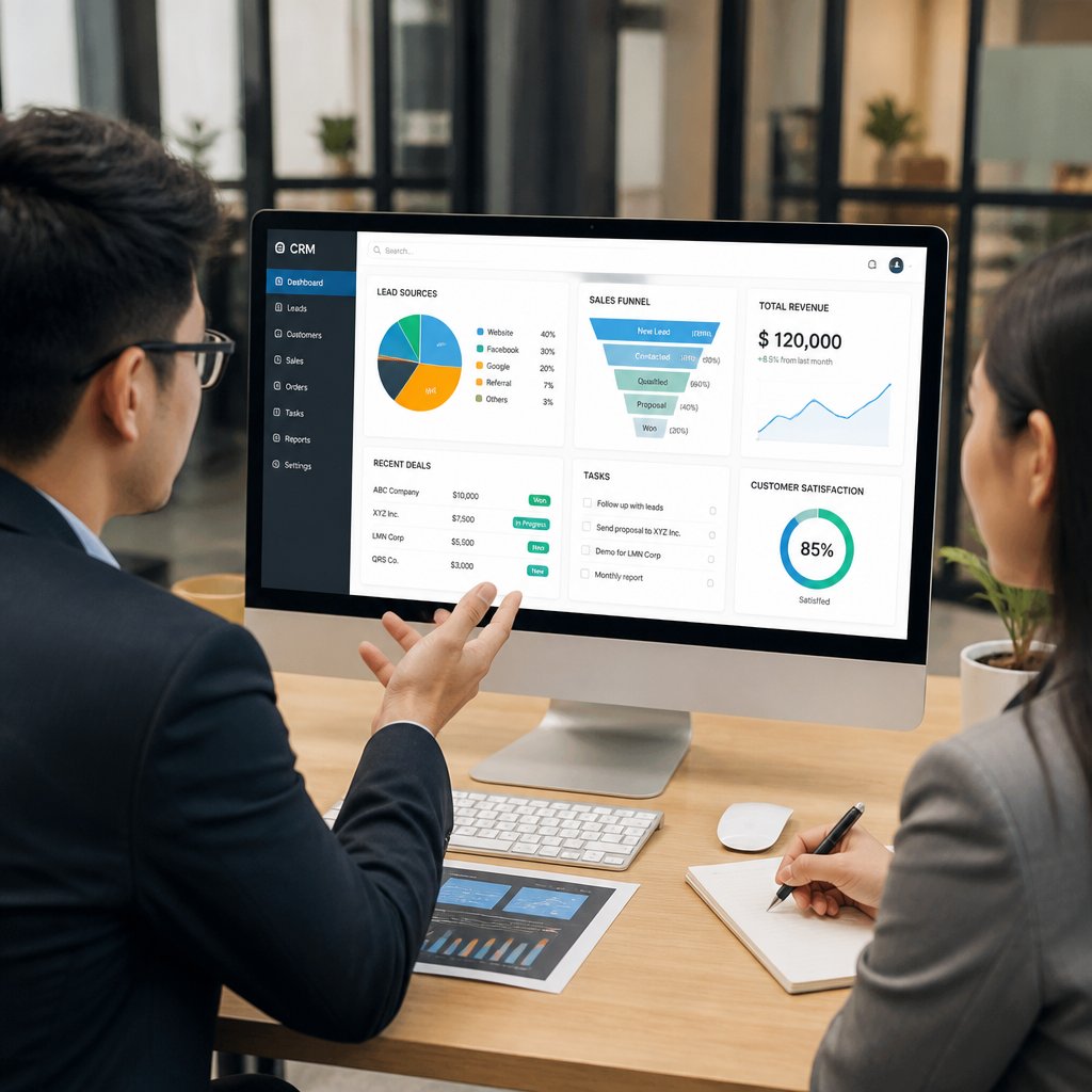 Tối ưu vận hành doanh nghiệp với phần mềm quản lý và chăm sóc khách hàng