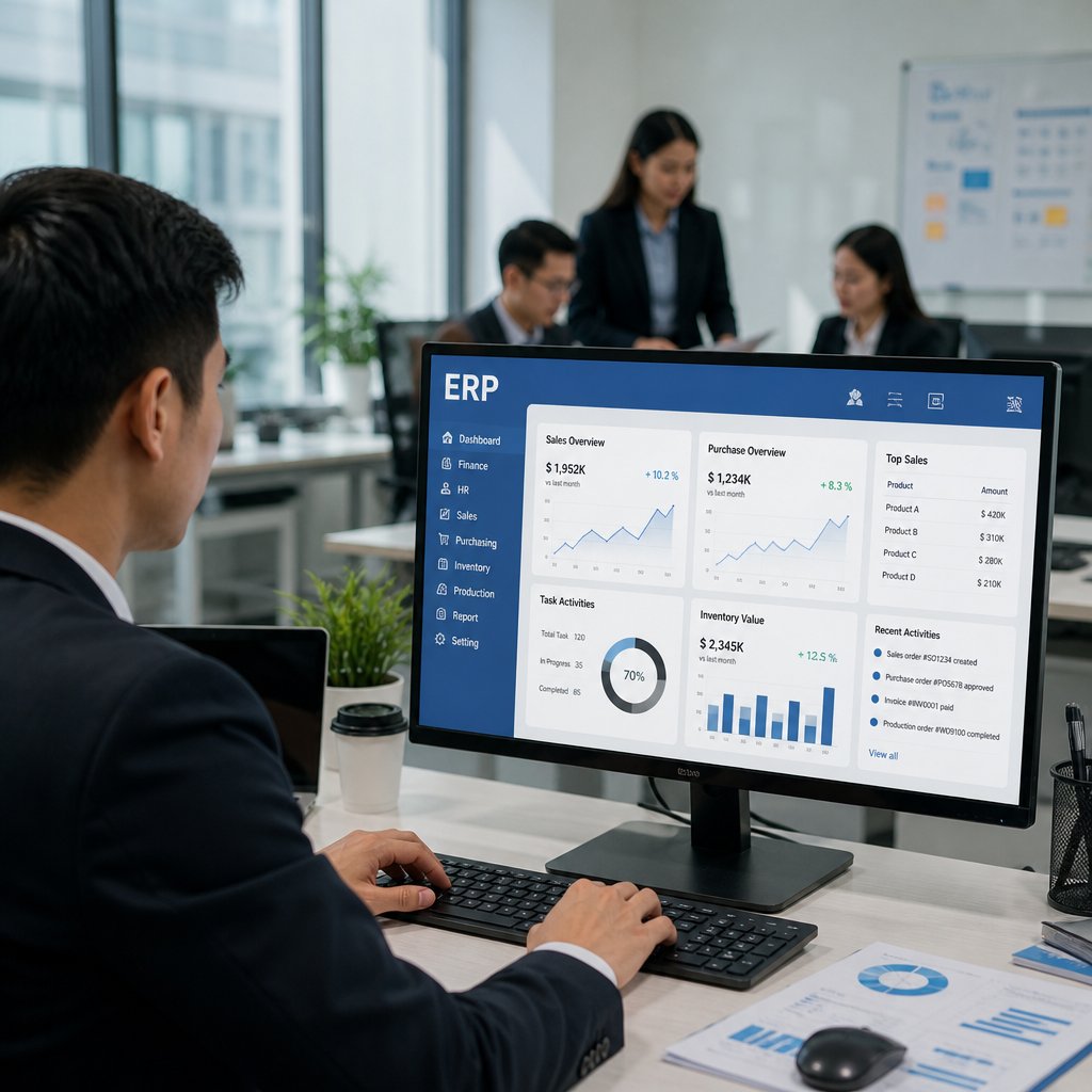 Phần mềm quản trị ERP hiệu quả Quy trình công cụ và kinh nghiệm thực tế
