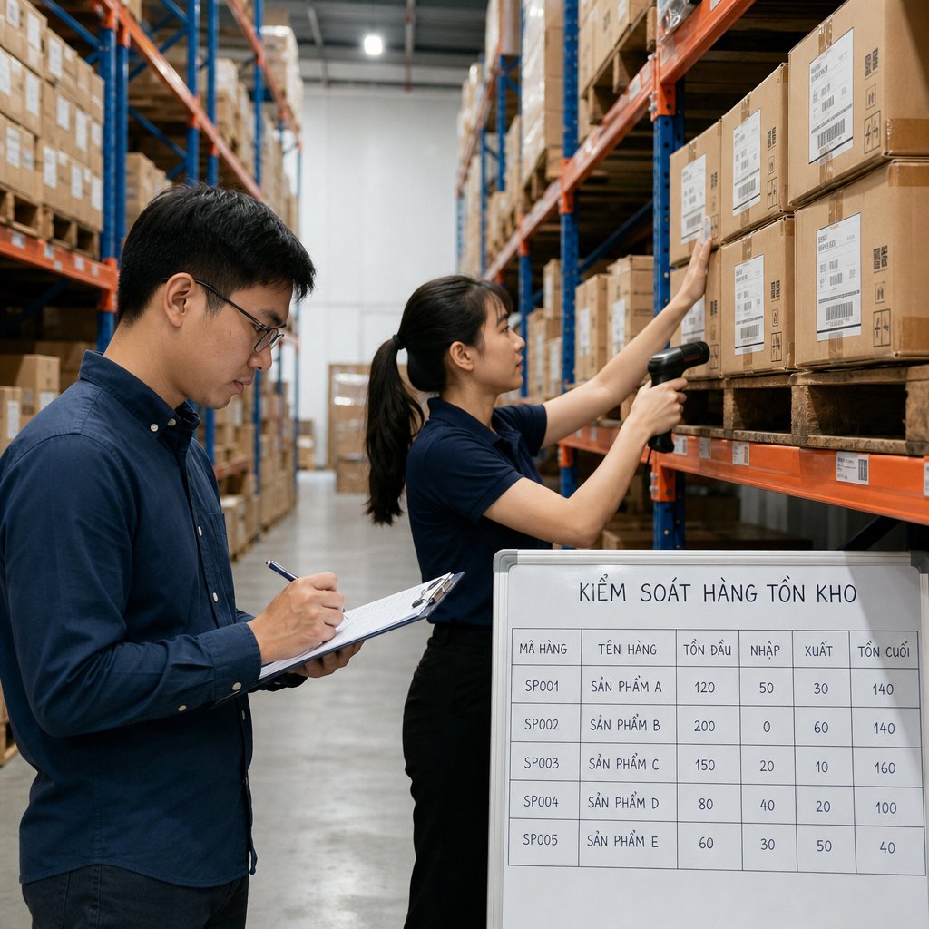 Cẩm nang quy trình kiểm soát hàng tồn kho dành cho doanh nghiệp