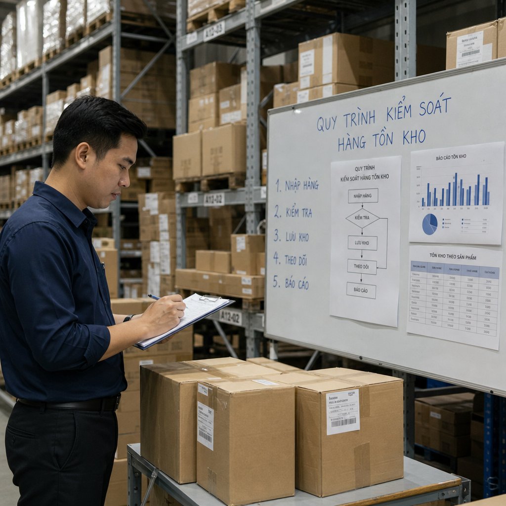 Cẩm nang quy trình kiểm soát hàng tồn kho dành cho doanh nghiệp