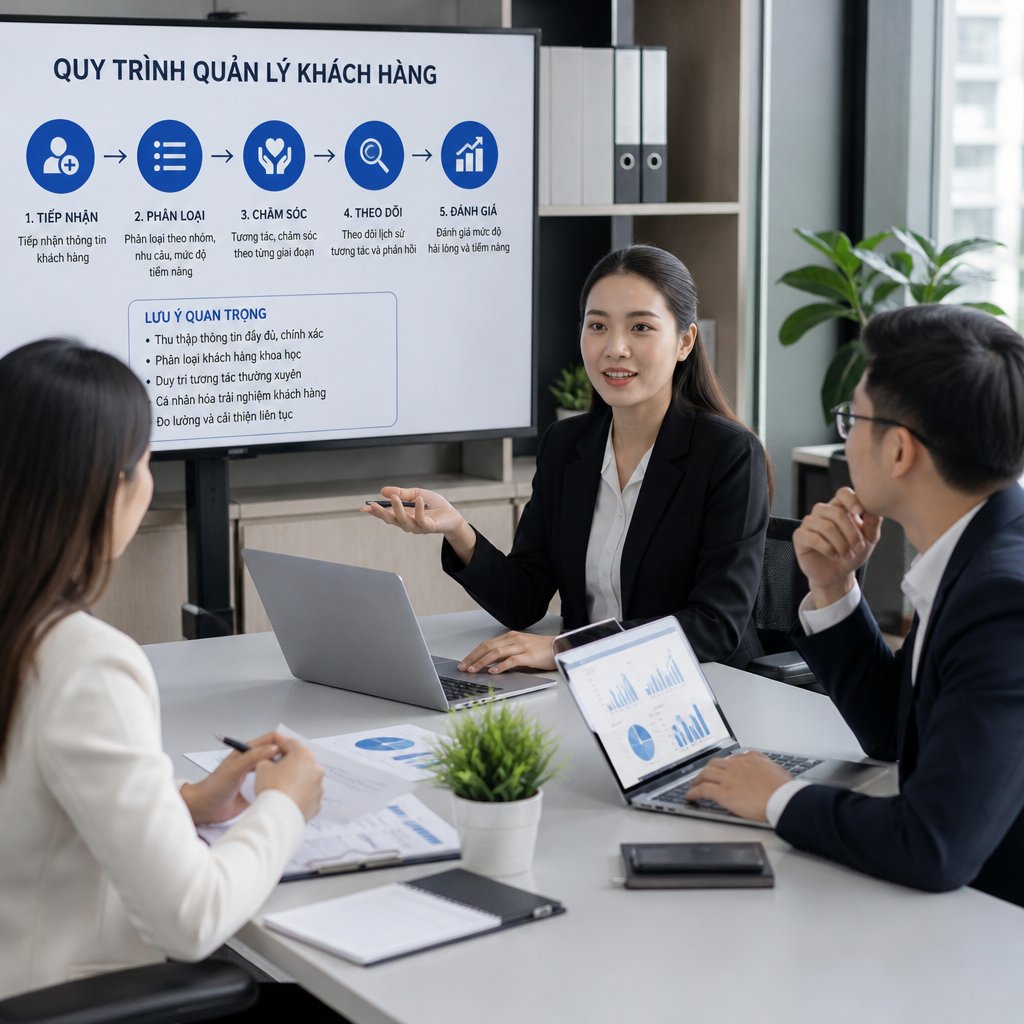 Quy trình quản lý khách hàng hiệu quả Quy trình thực hiện và những lưu ý quan trọng